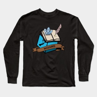 Wizard Class (Dungeons and Dragons) Long Sleeve T-Shirt